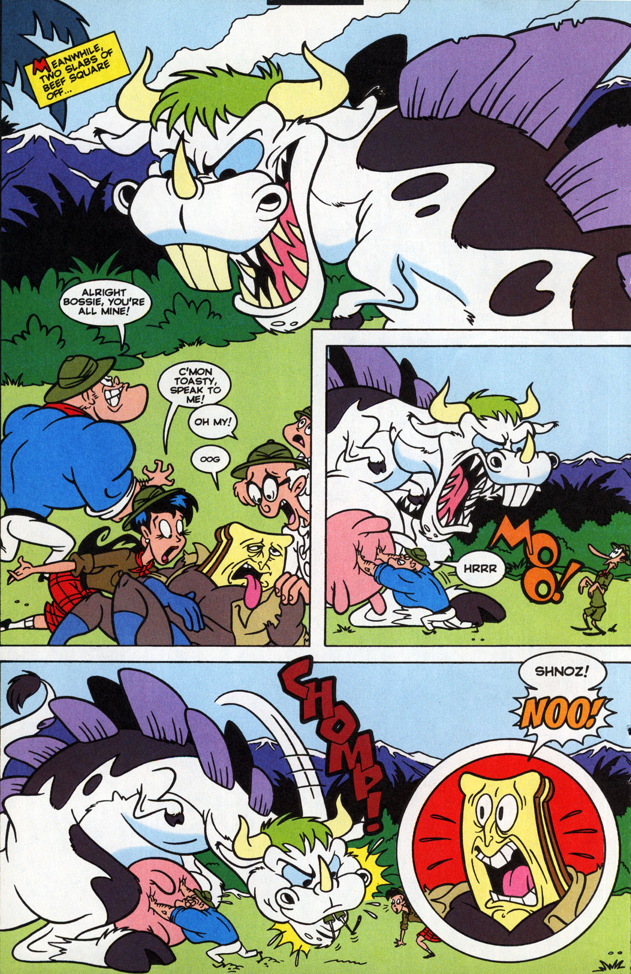 Read online The Ren & Stimpy Show Special: Powdered Toastman's Cereal Serial comic -  Issue # Full - 23