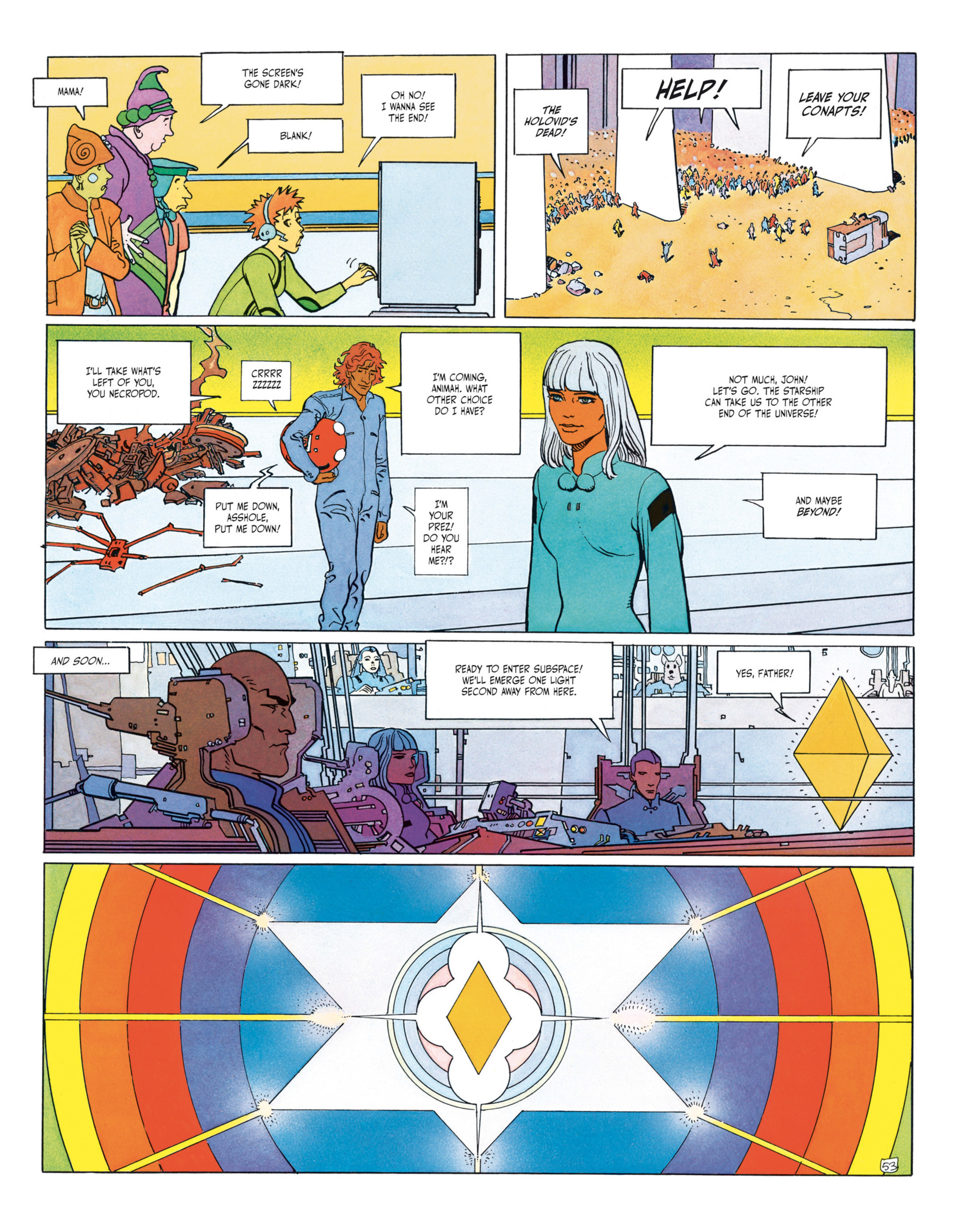 Read online The Incal comic -  Issue # TPB 3 - 56