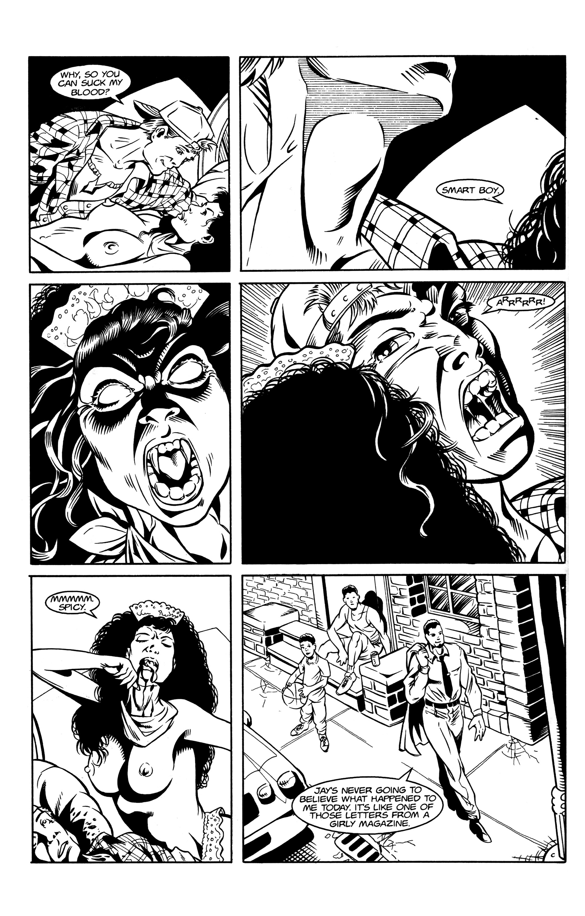 Read online Vamperotica comic -  Issue #7 - 8