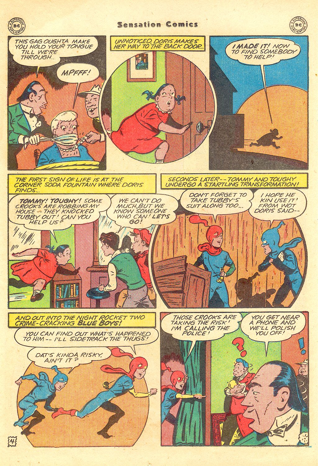 Read online Sensation (Mystery) Comics comic -  Issue #57 - 20