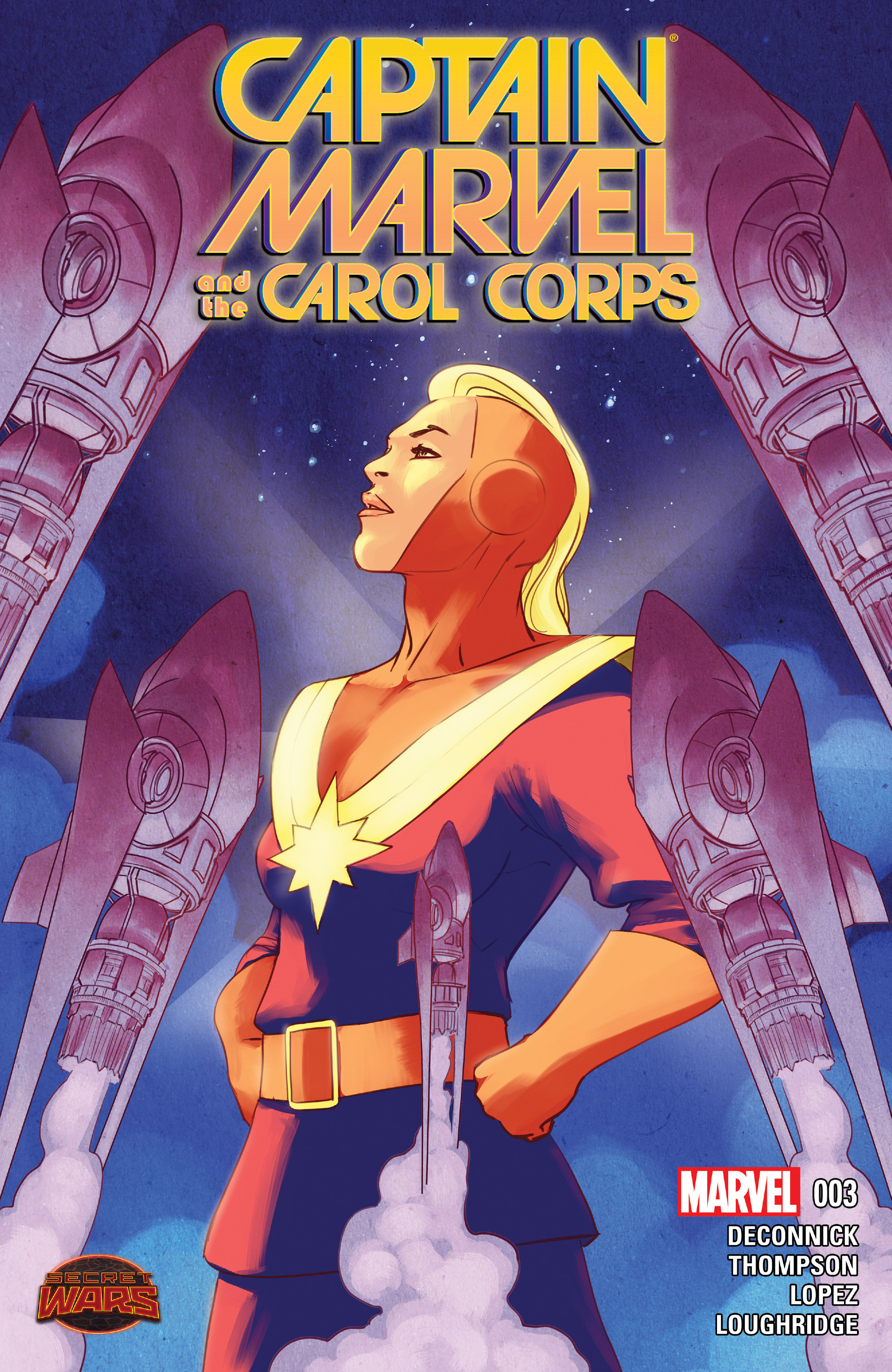 Read online Captain Marvel & the Carol Corps comic -  Issue #3 - 1