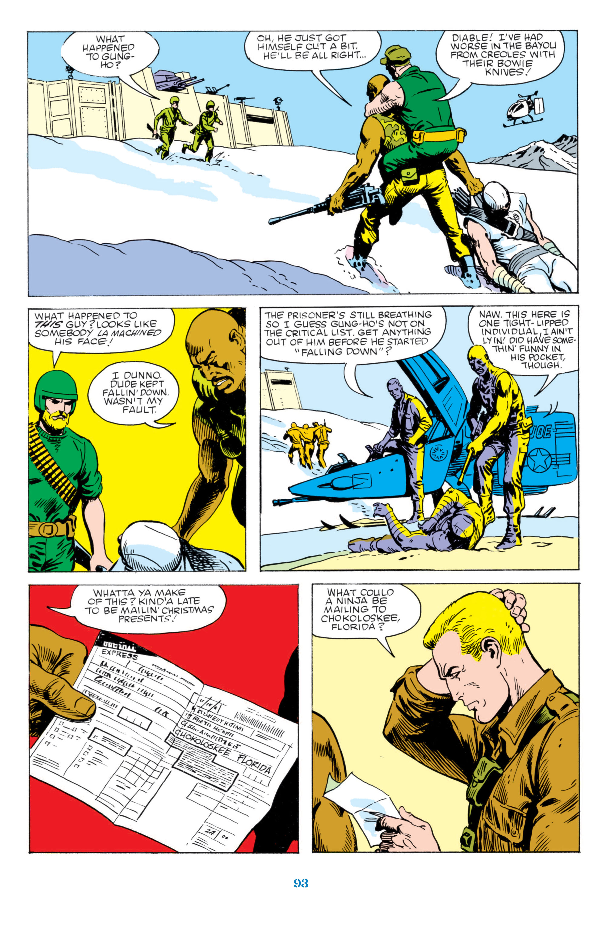 Read online Classic G.I. Joe comic -  Issue # TPB 3 (Part 1) - 94