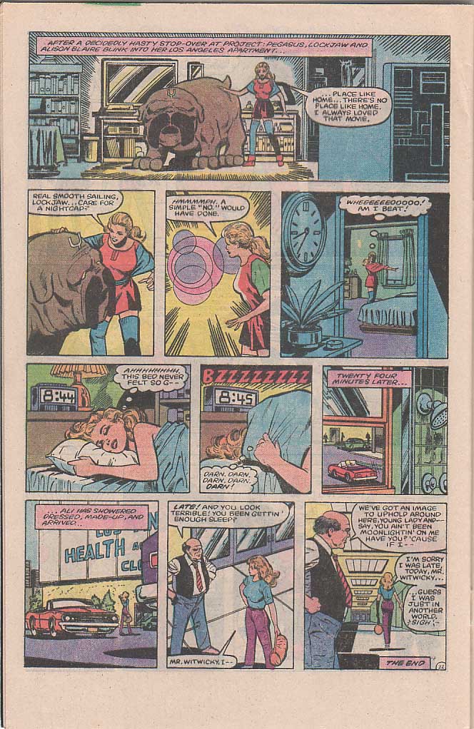 Read online Dazzler (1981) comic -  Issue #32 - 23