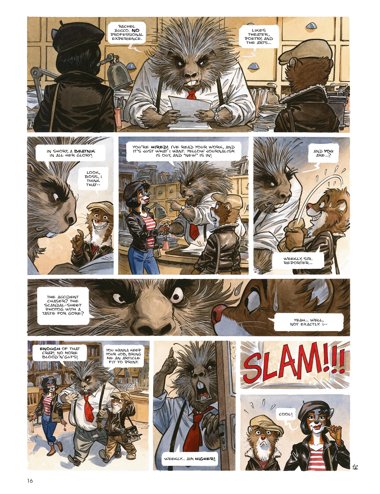 Blacksad: They All Fall Down · Part One issue TPB - Page 18