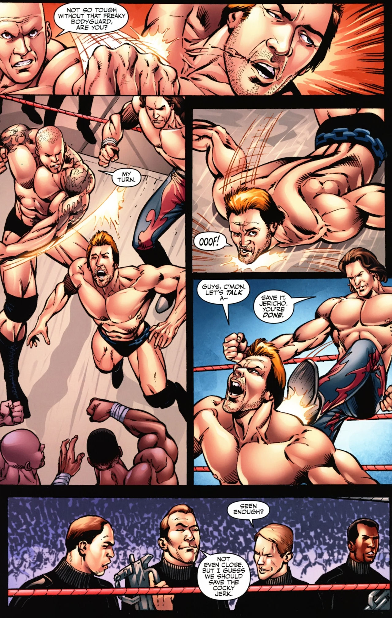 Read online WWE Heroes comic -  Issue #4 - 21