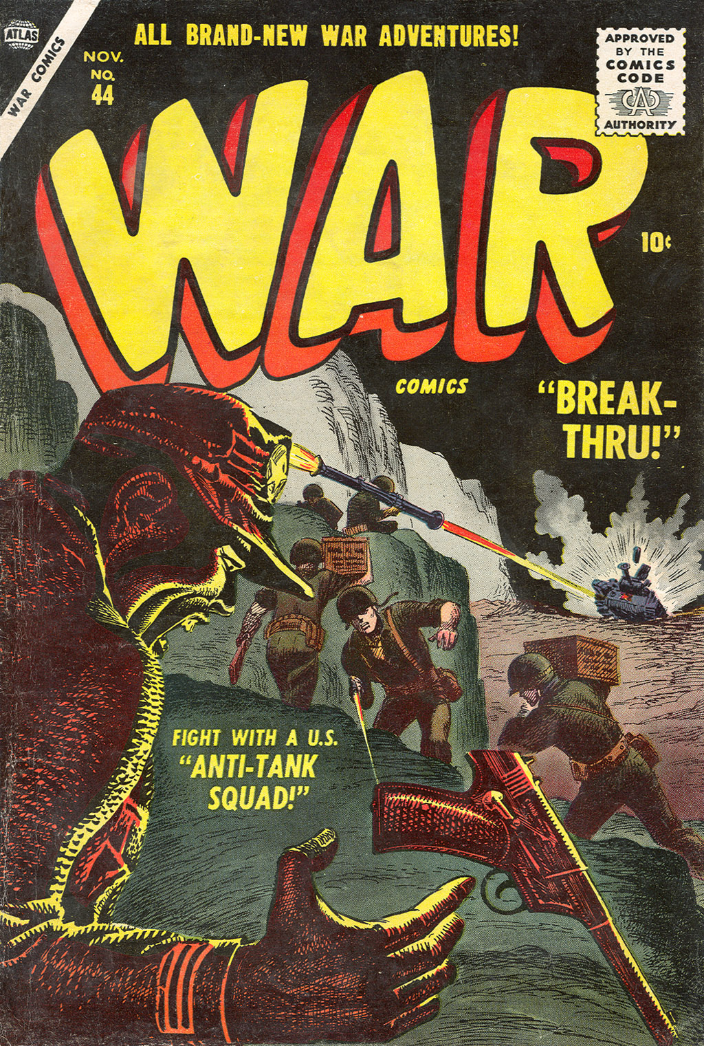 Read online War Comics comic -  Issue #44 - 1