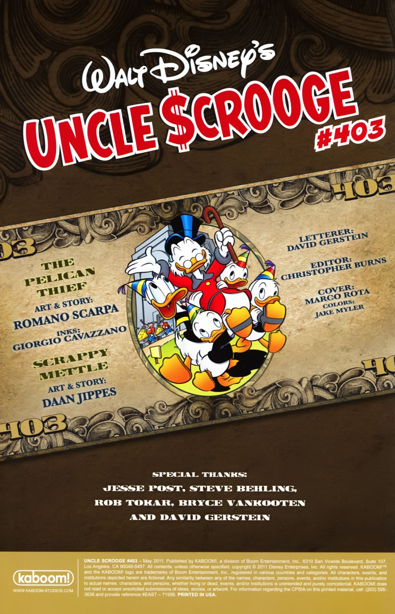 Read online Uncle Scrooge (2009) comic -  Issue #403 - 3