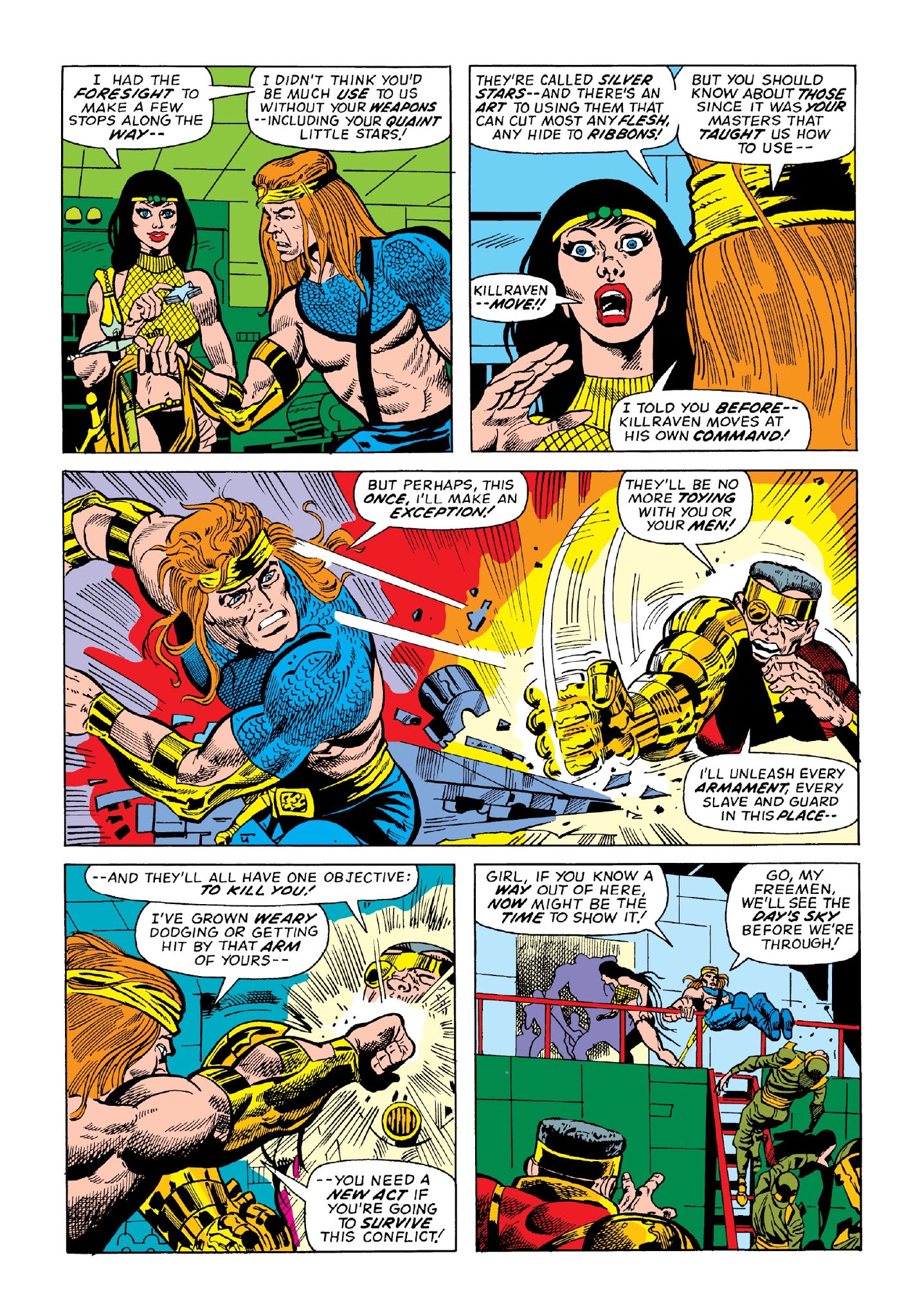 Read online Marvel Masterworks: Killraven comic -  Issue # TPB 1 (Part 1) - 86