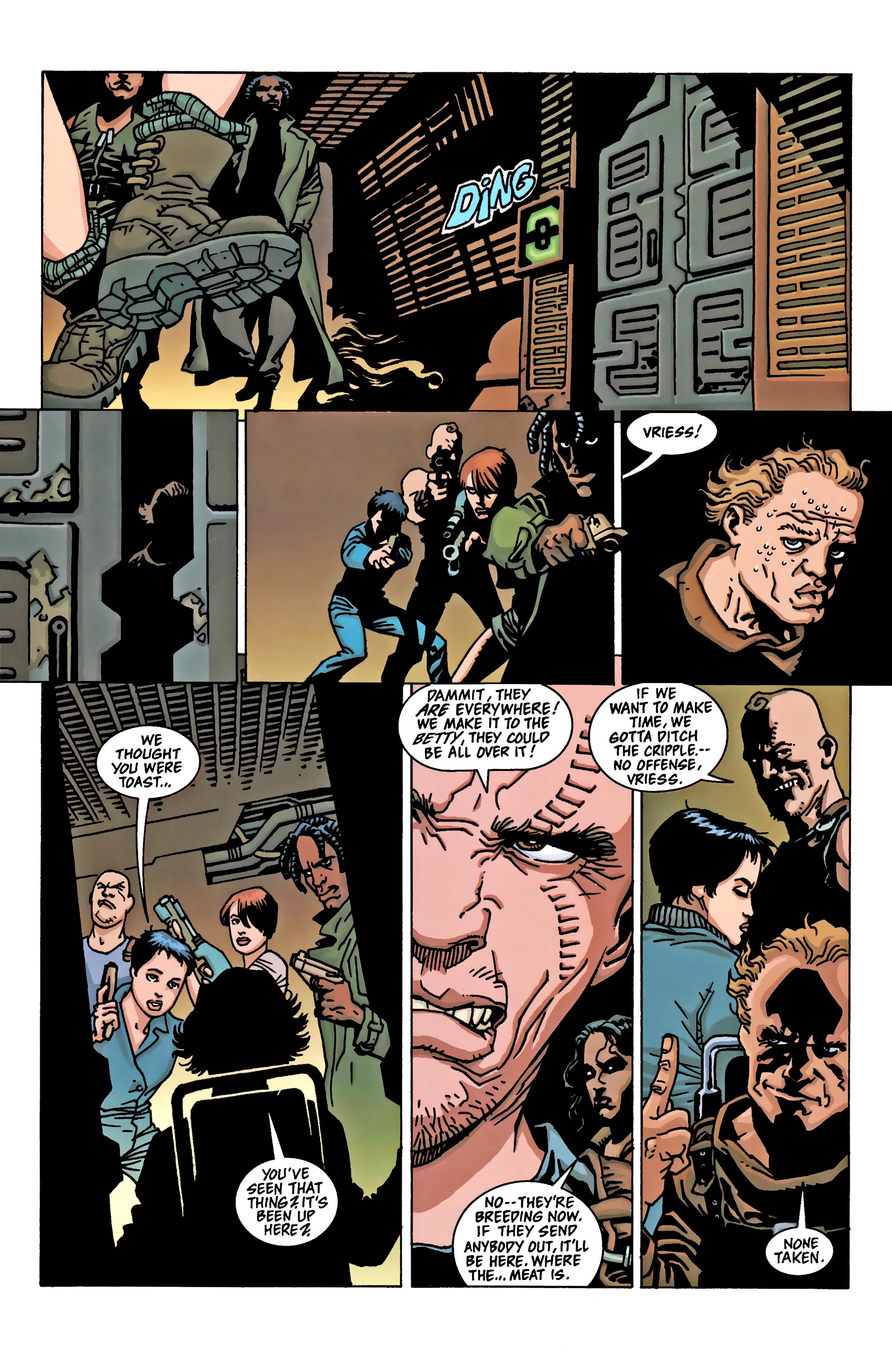 Read online Alien Resurrection comic -  Issue #2 - 4