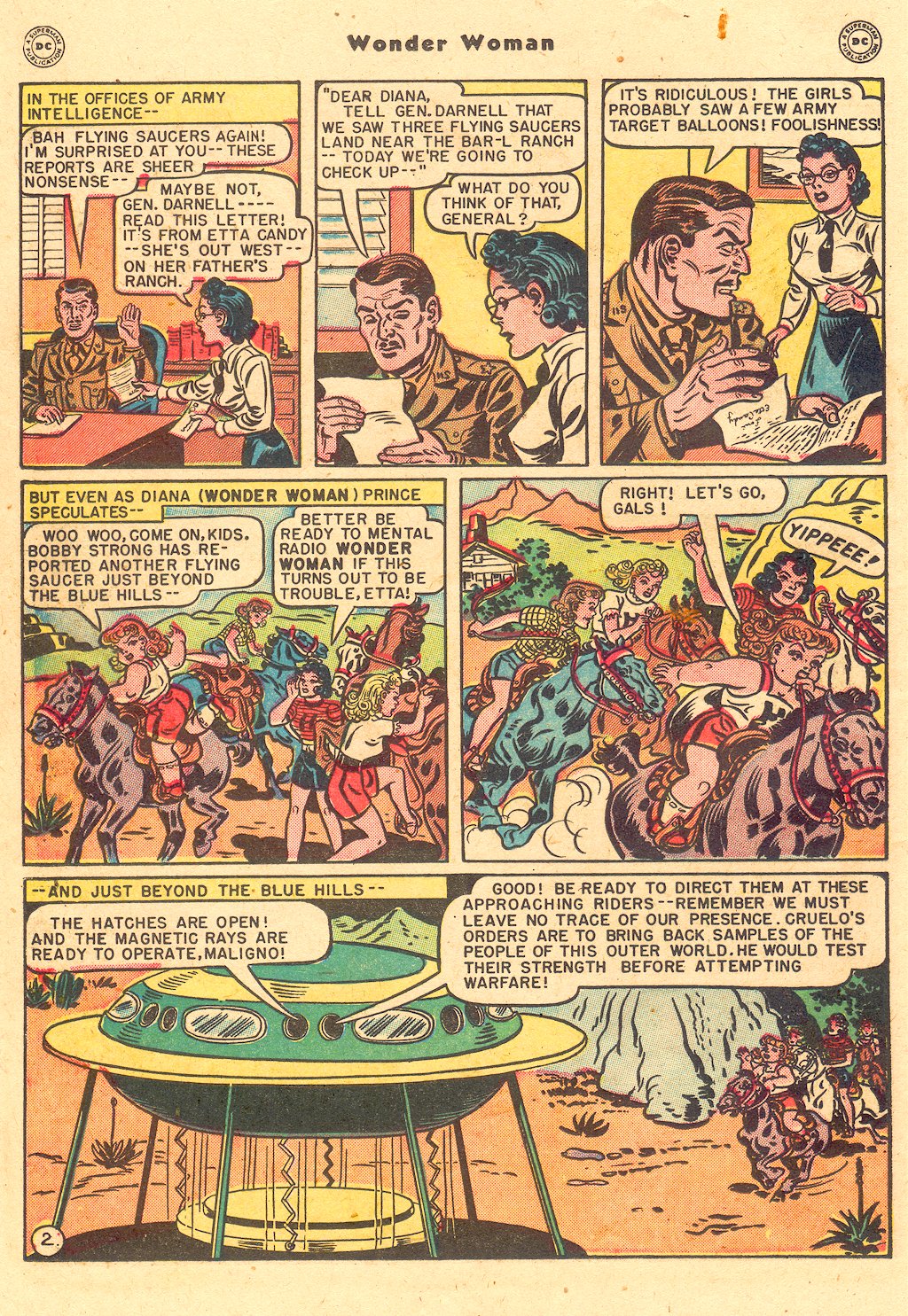 Read online Wonder Woman (1942) comic -  Issue #36 - 38