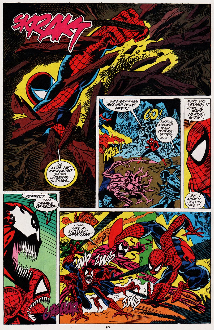 Read online Web of Spider-Man (1985) comic -  Issue #102 - 18