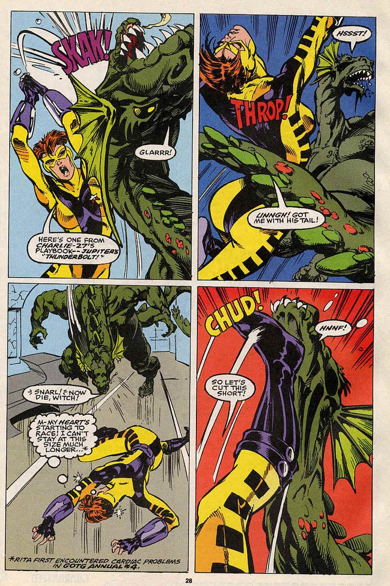 Read online Guardians of the Galaxy (1990) comic -  Issue #60 - 20