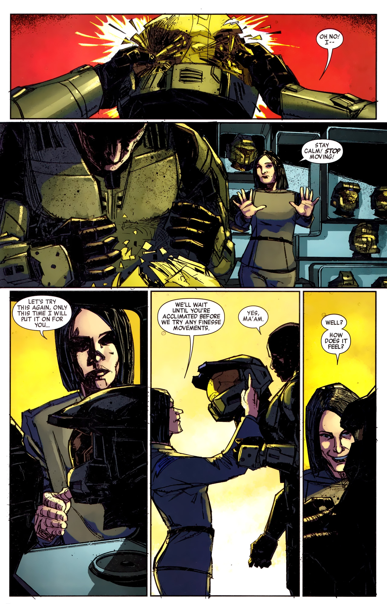 Read online Halo: Fall Of Reach - Covenant comic -  Issue #1 - 15