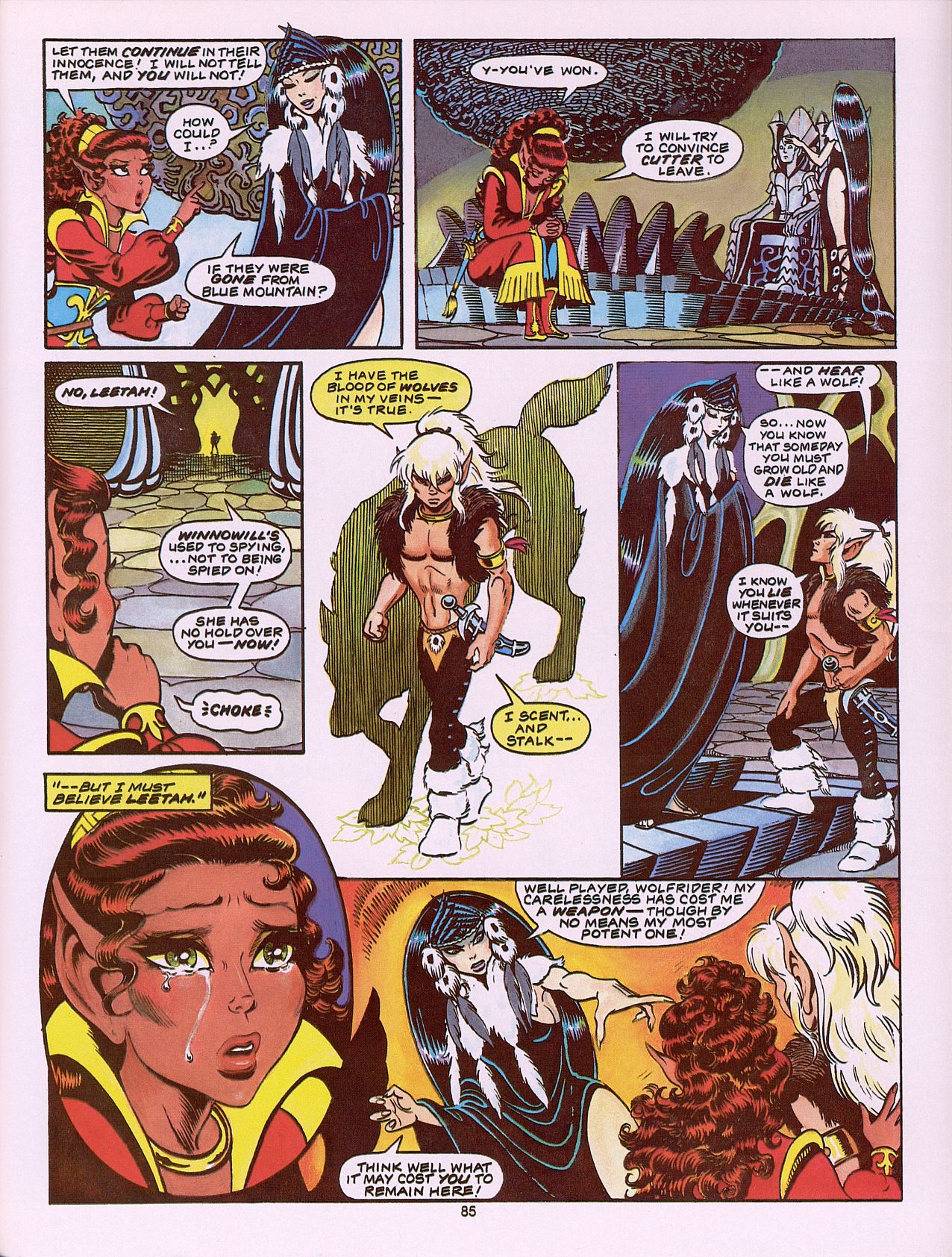 Read online ElfQuest (Starblaze Edition) comic -  Issue # TPB 3 - 91
