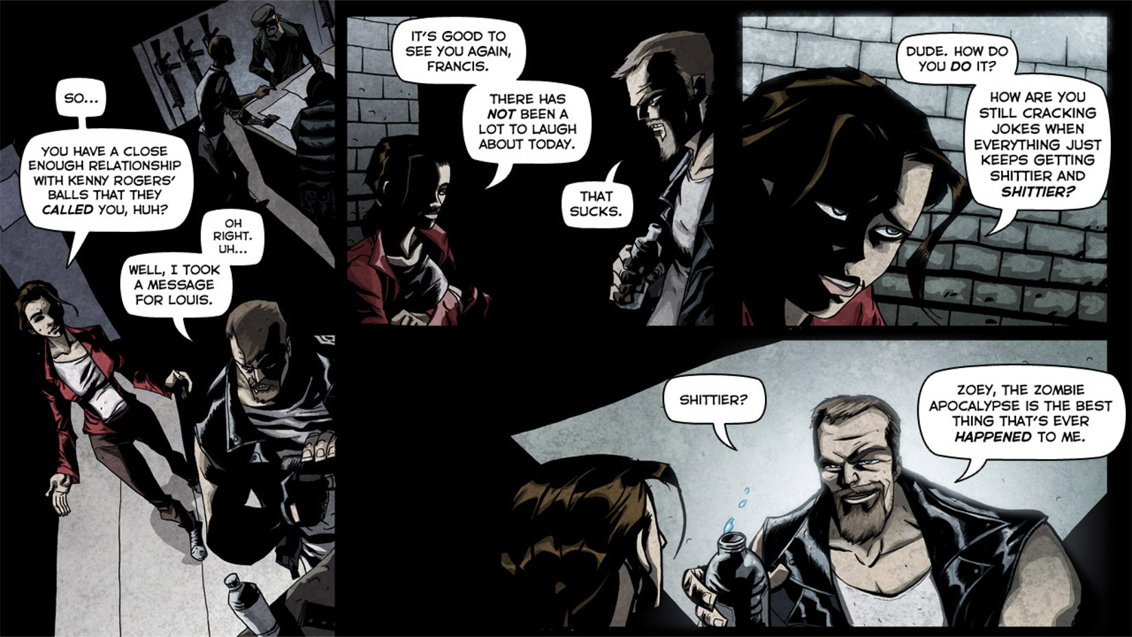 Read online Left 4 Dead: The Sacrifice comic -  Issue #3 - 10