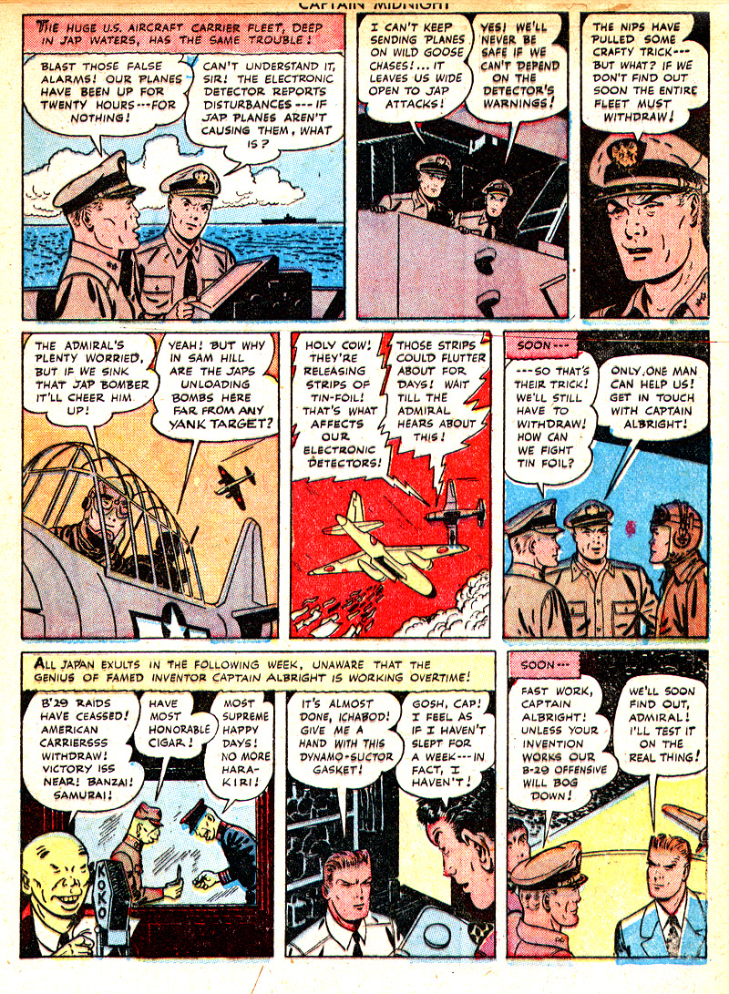 Read online Captain Midnight (1942) comic -  Issue #38 - 4