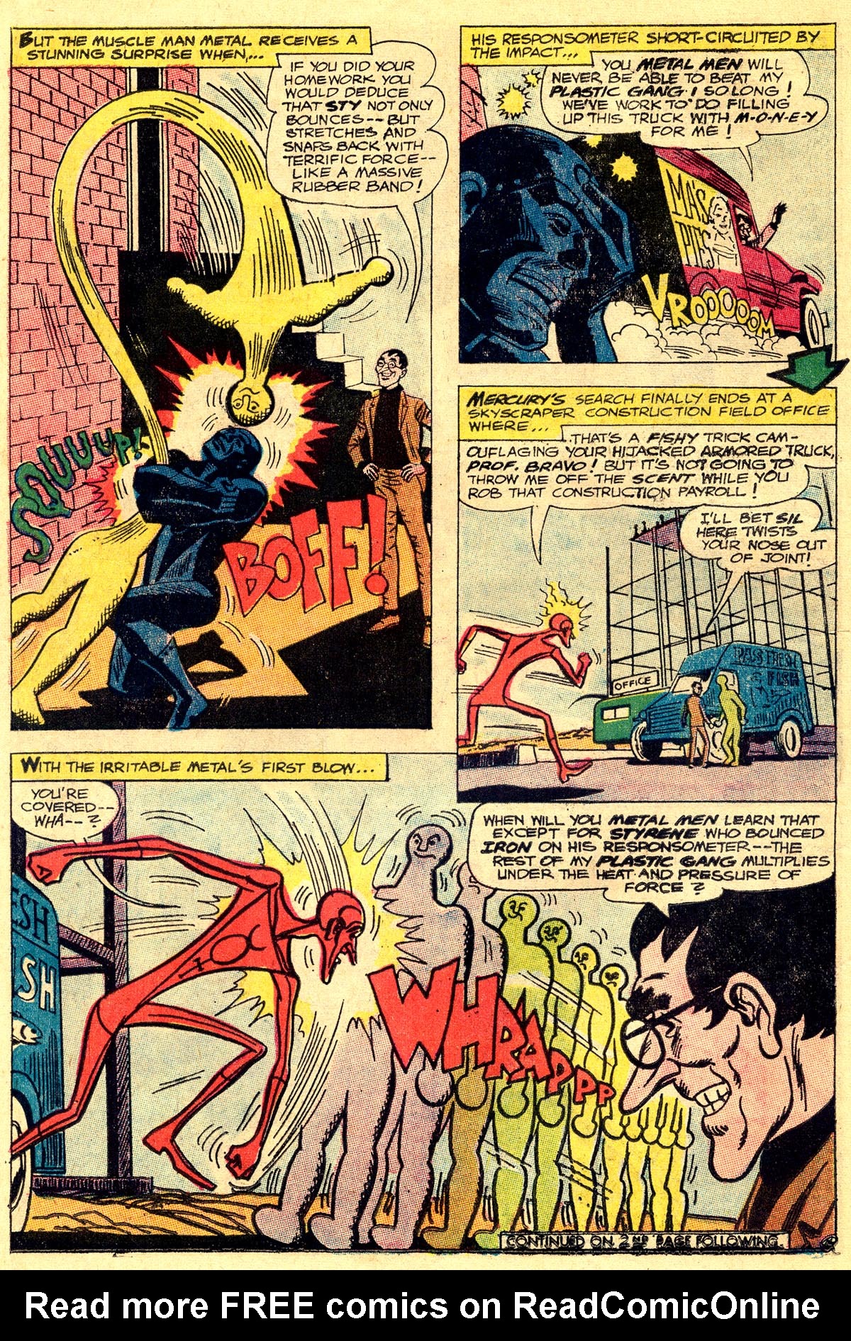 Read online Metal Men (1963) comic -  Issue #21 - 22