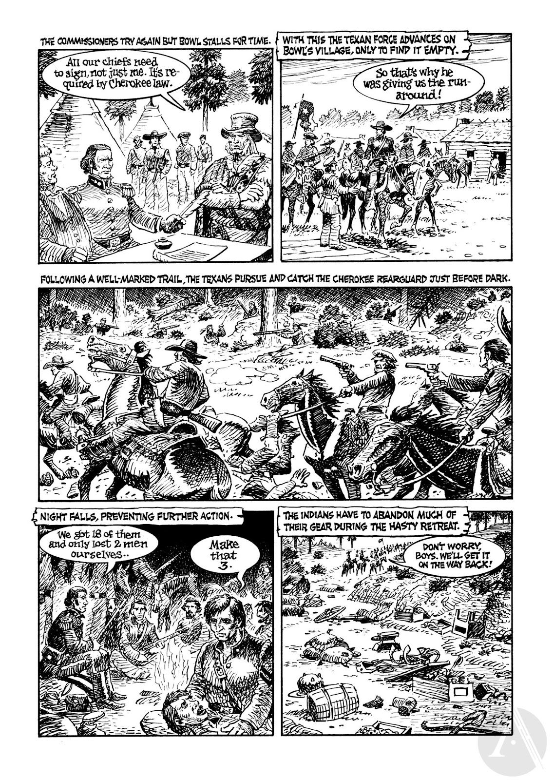 Indian Lover: Sam Houston & the Cherokees issue TPB - Page 87