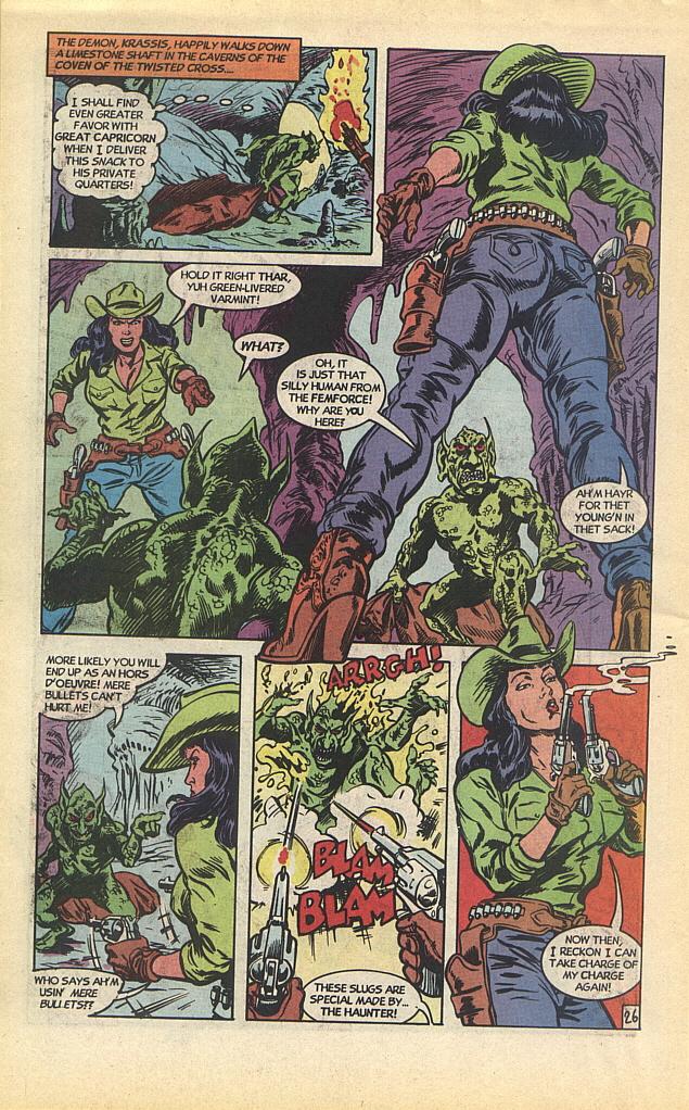 Read online Femforce comic -  Issue #57 - 29