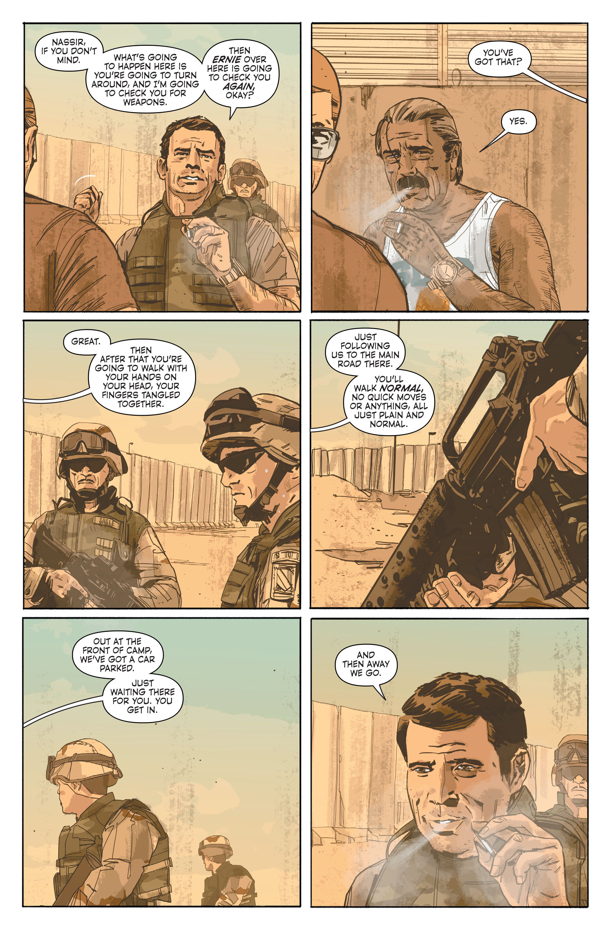 Read online The Sheriff of Babylon comic -  Issue #6 - 10