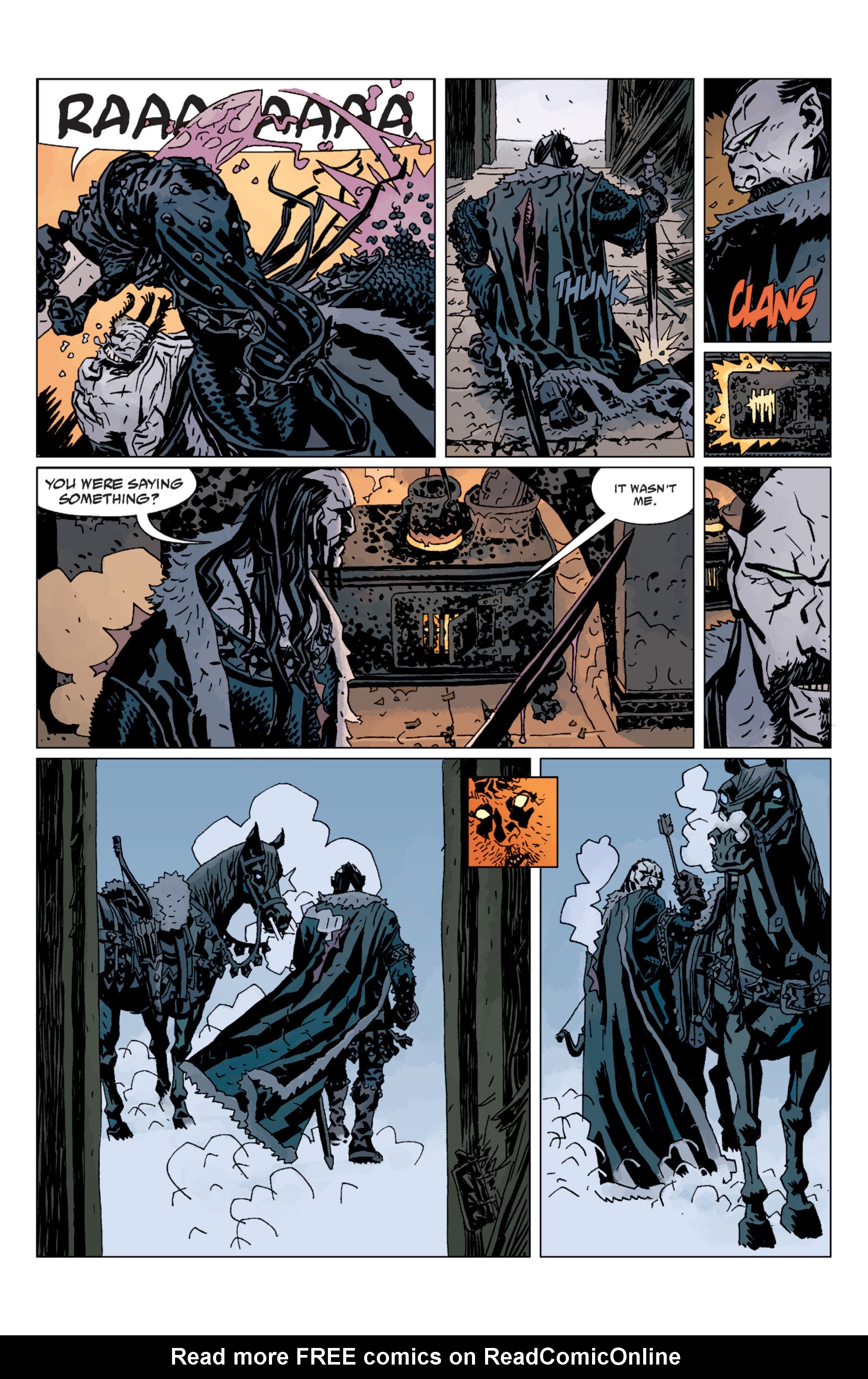 Read online Hellboy comic -  Issue #8 - 104