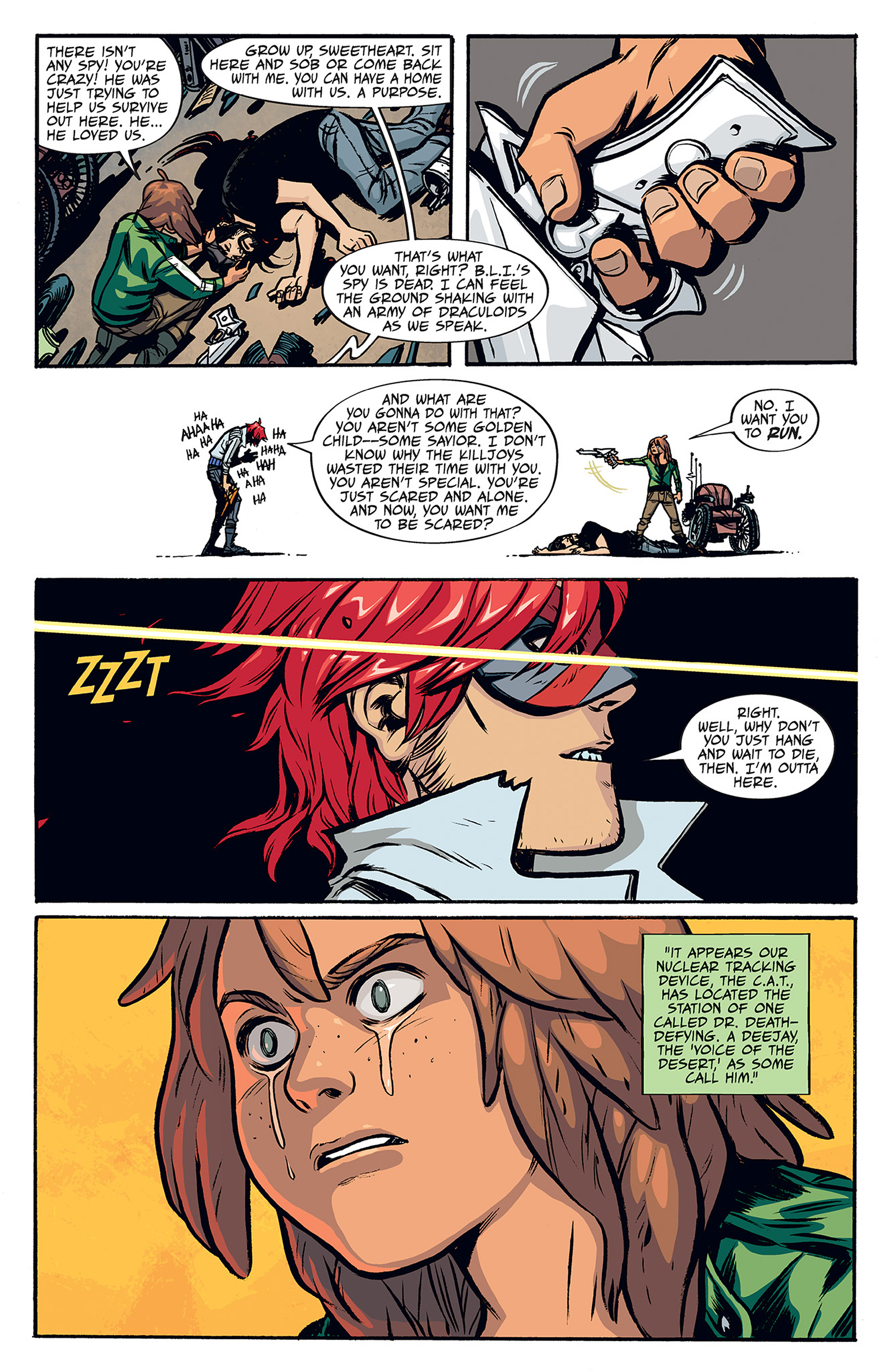 Read online The True Lives Of The Fabulous Killjoys comic -  Issue #4 - 22
