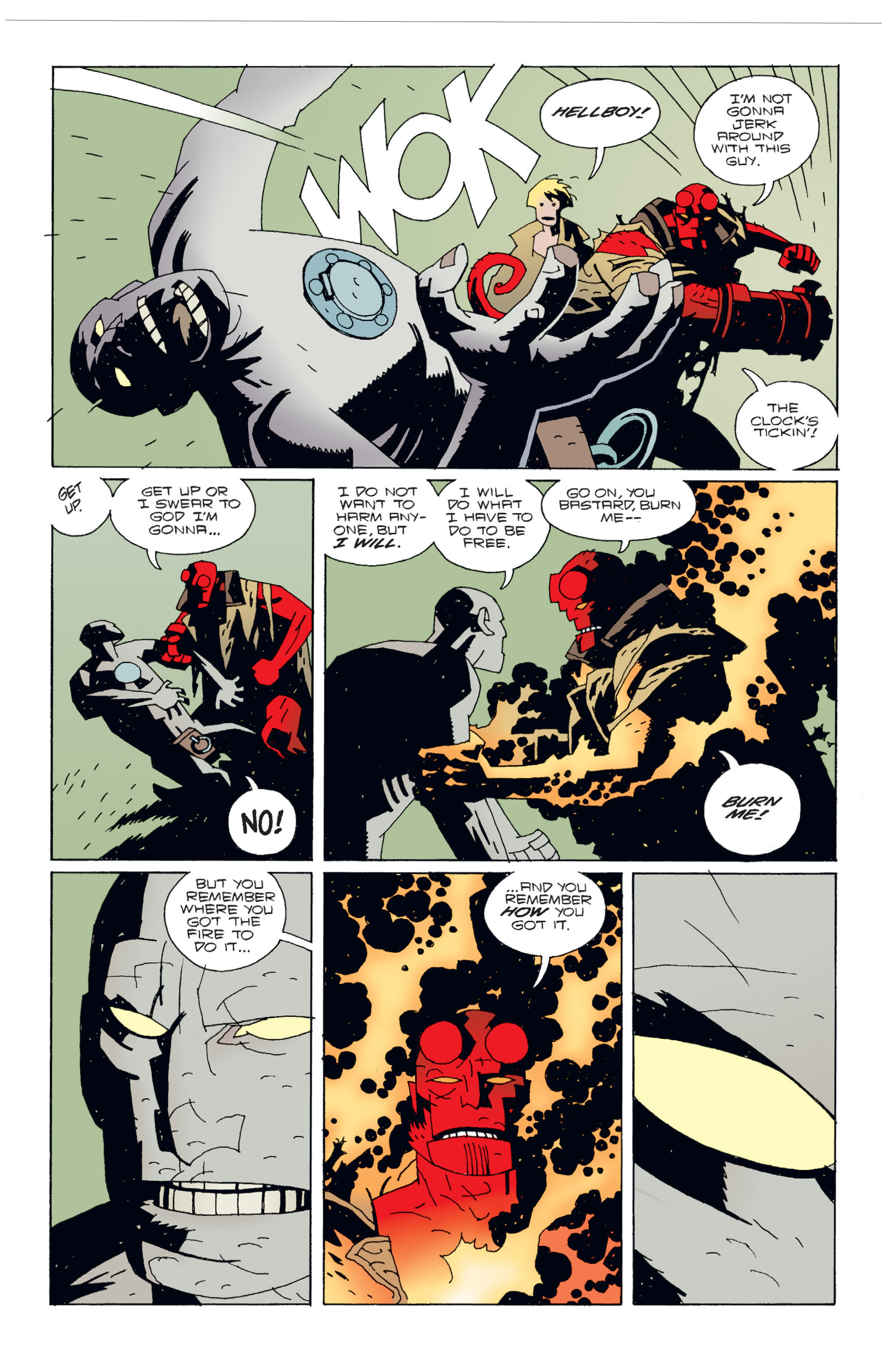 Read online Hellboy comic -  Issue #3 - 168