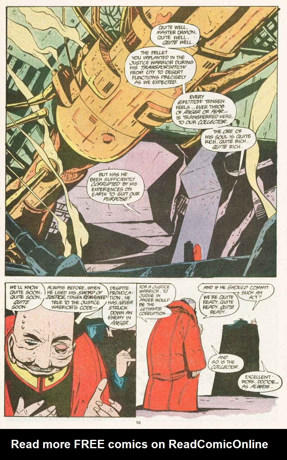 Read online Justice (1986) comic -  Issue #10 - 17