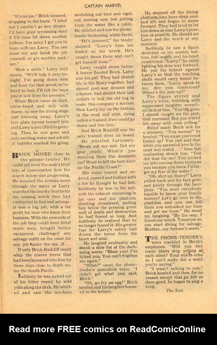 Read online Captain Marvel Adventures comic -  Issue #65 - 39