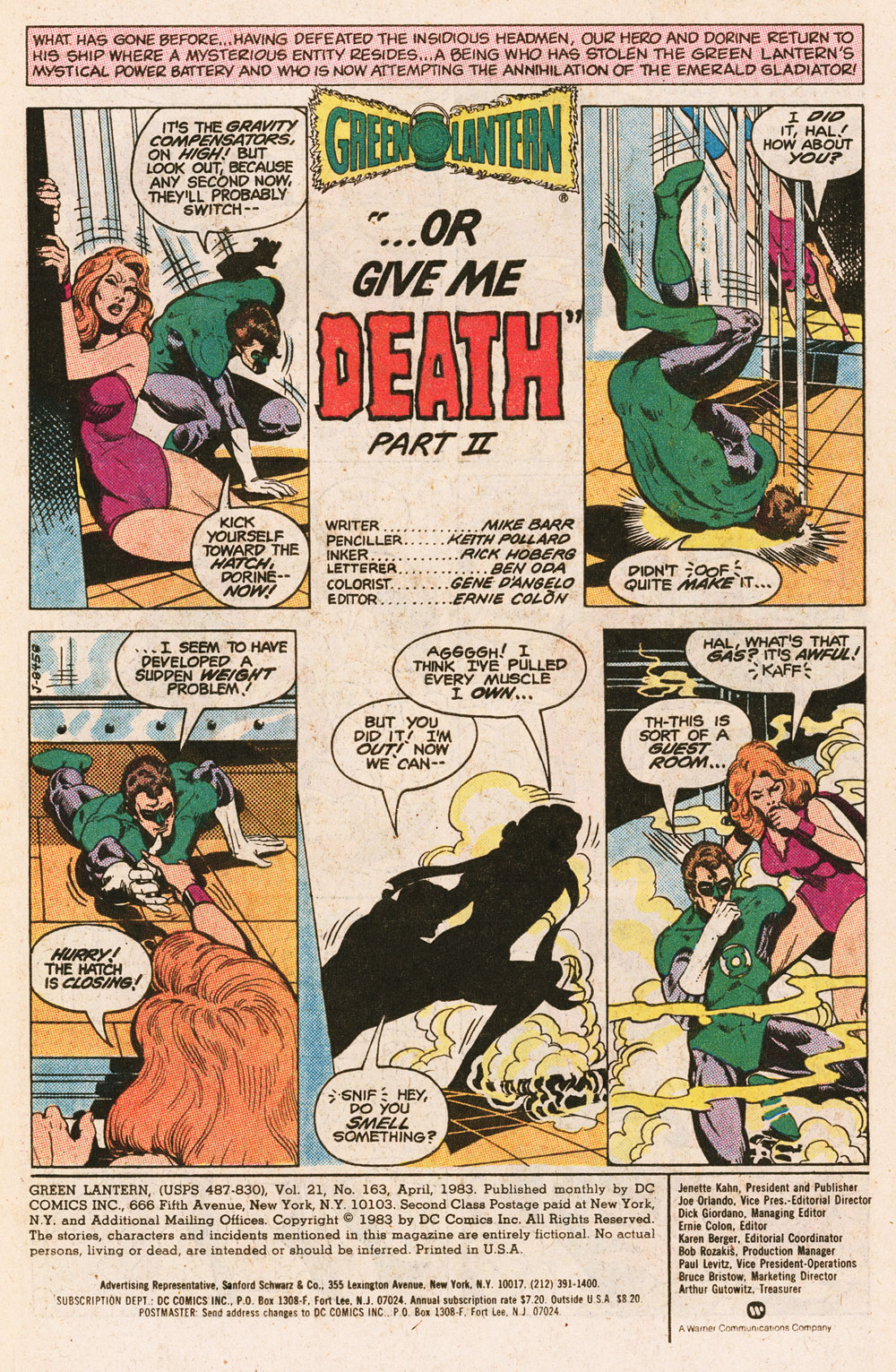 Read online Green Lantern (1960) comic -  Issue #163 - 2