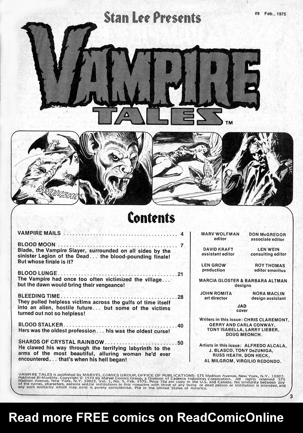 Read online Vampire Tales comic -  Issue #9 - 4