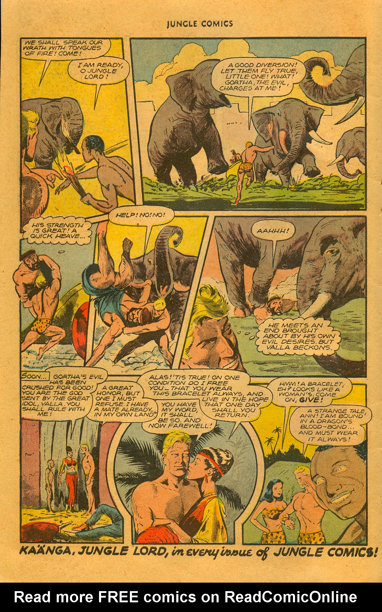 Read online Jungle Comics comic -  Issue #88 - 13