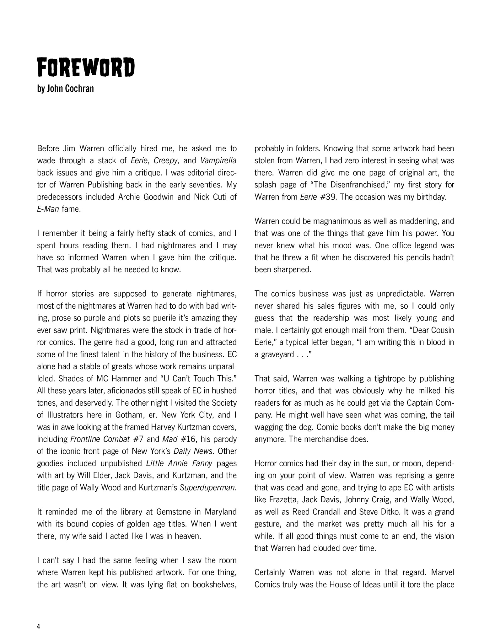 Read online Eerie Archives comic -  Issue # TPB 14 - 5