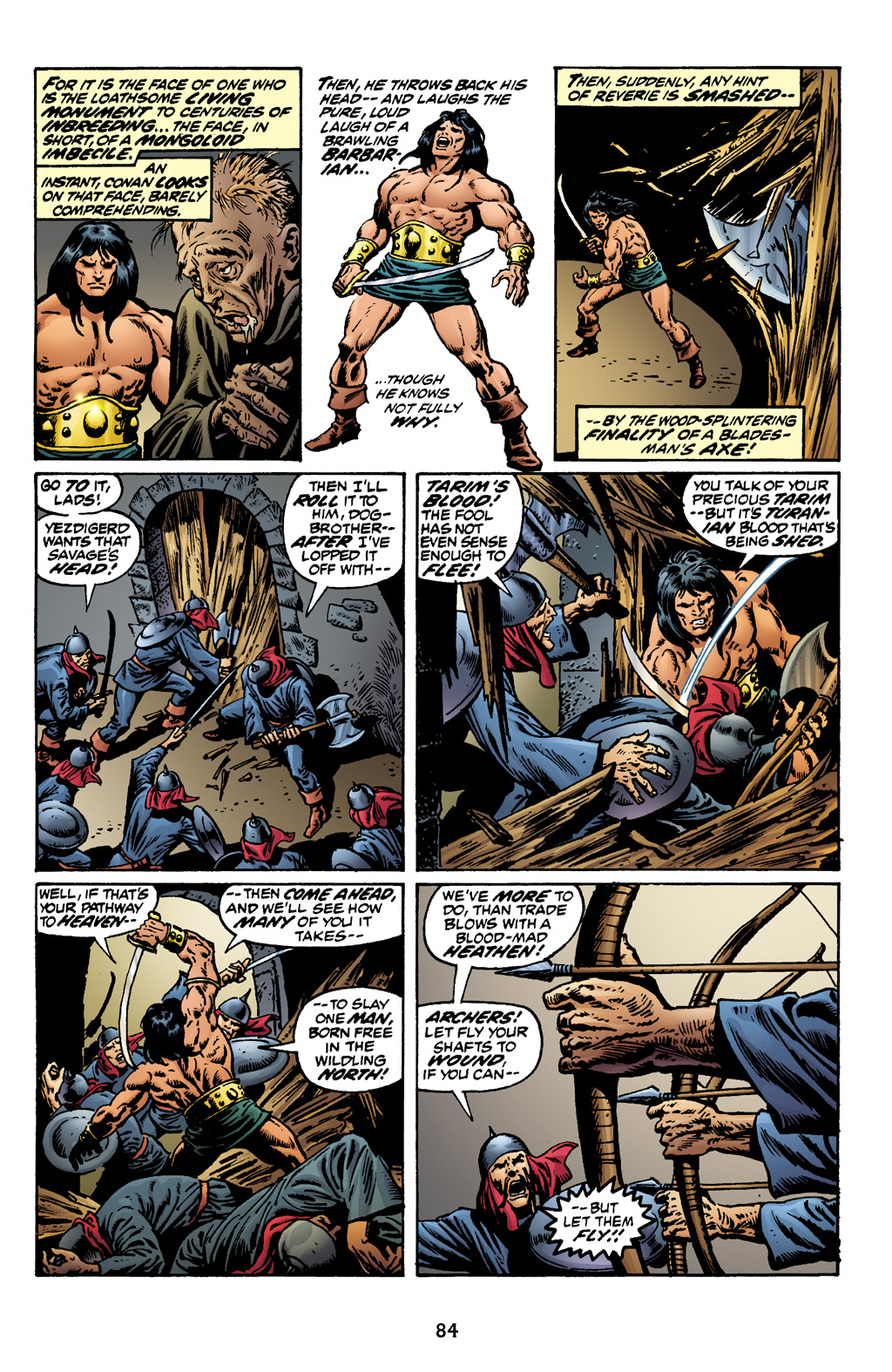 Read online The Chronicles of Conan comic -  Issue # TPB 4 (Part 1) - 85