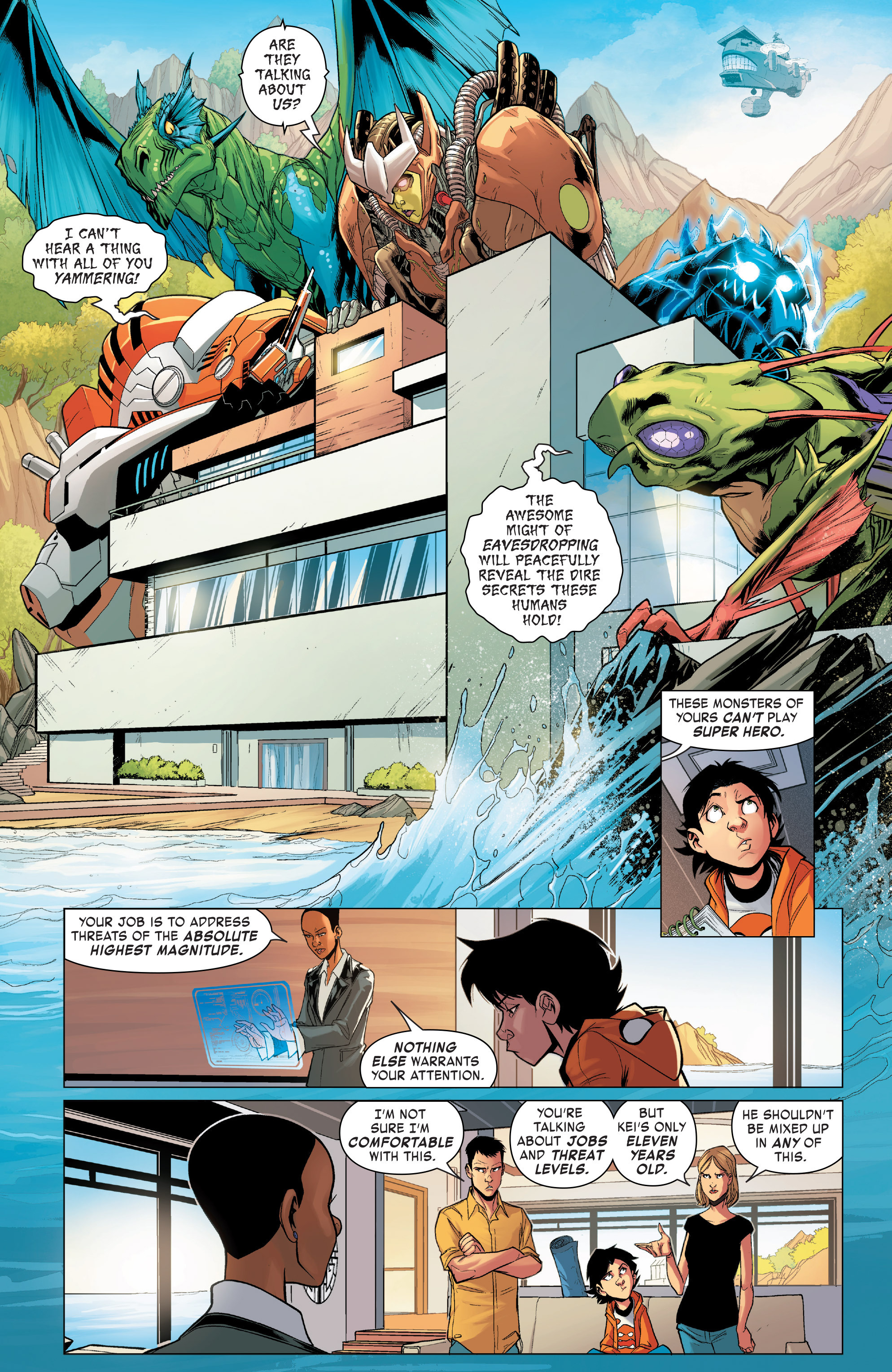 Read online Monsters Unleashed II comic -  Issue #1 - 5