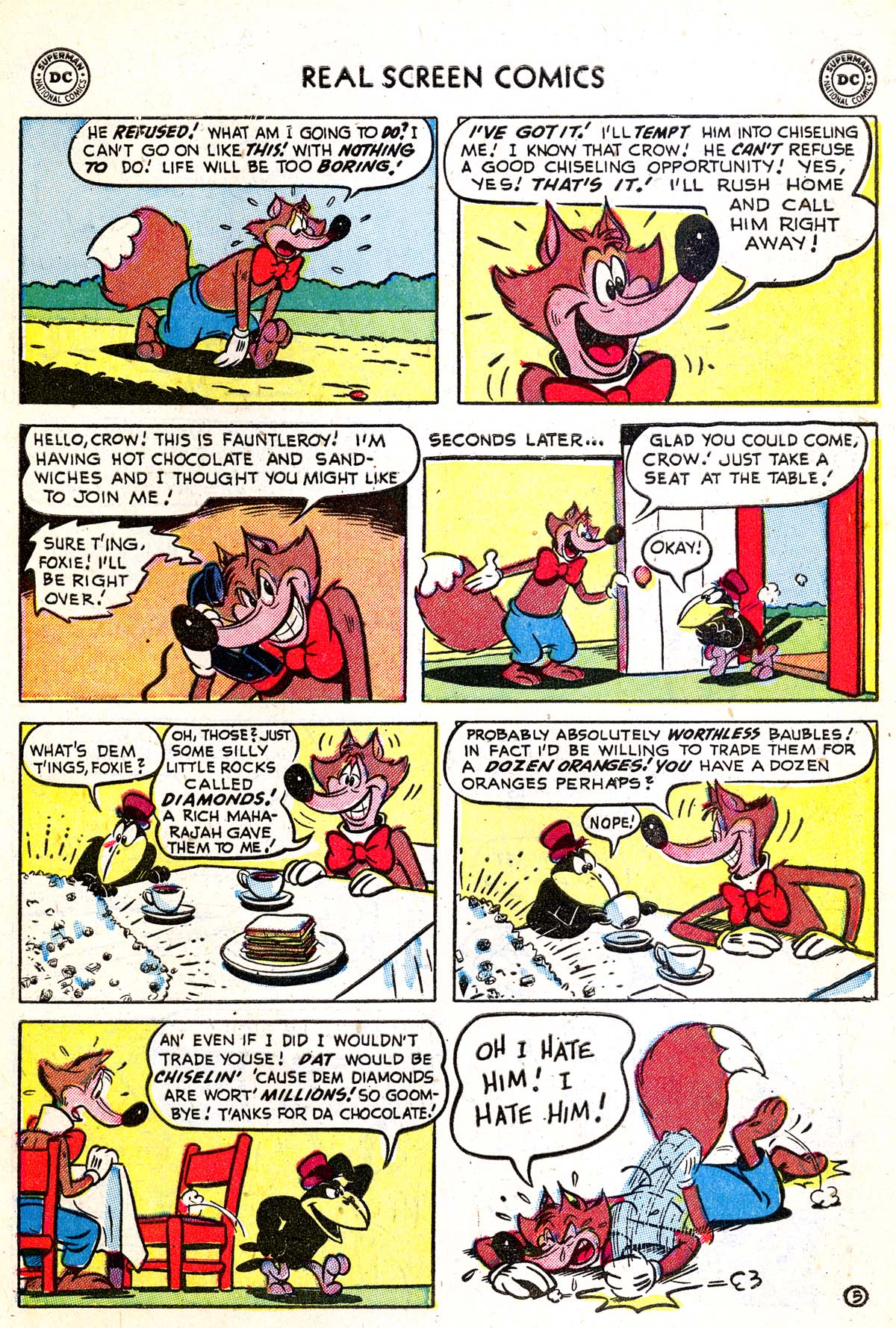 Read online Real Screen Comics comic -  Issue #61 - 7