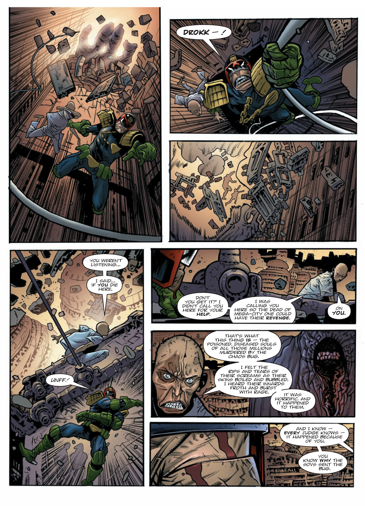Read online Judge Dredd: Day of Chaos: Fallout comic -  Issue # TPB (Part 1) - 85