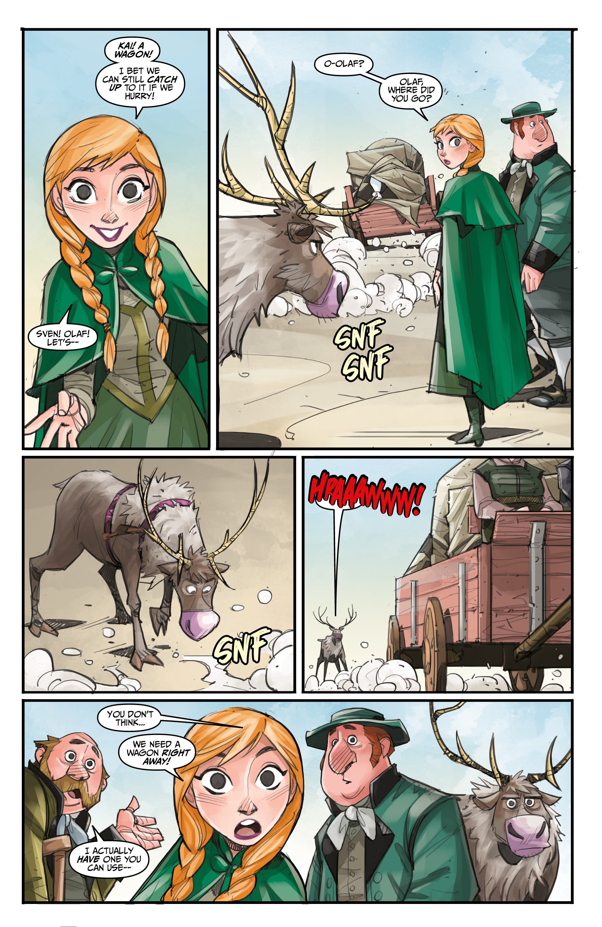 Read online Disney Frozen: Reunion Road comic -  Issue #2 - 12