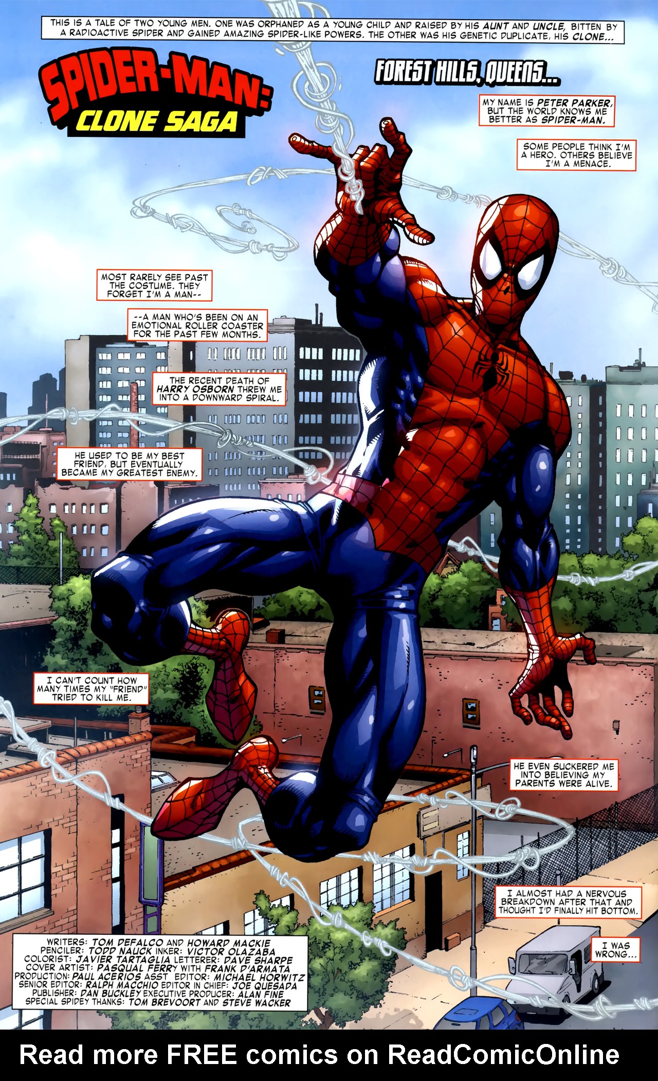 Read online Spider-Man: The Clone Saga comic -  Issue #1 - 3