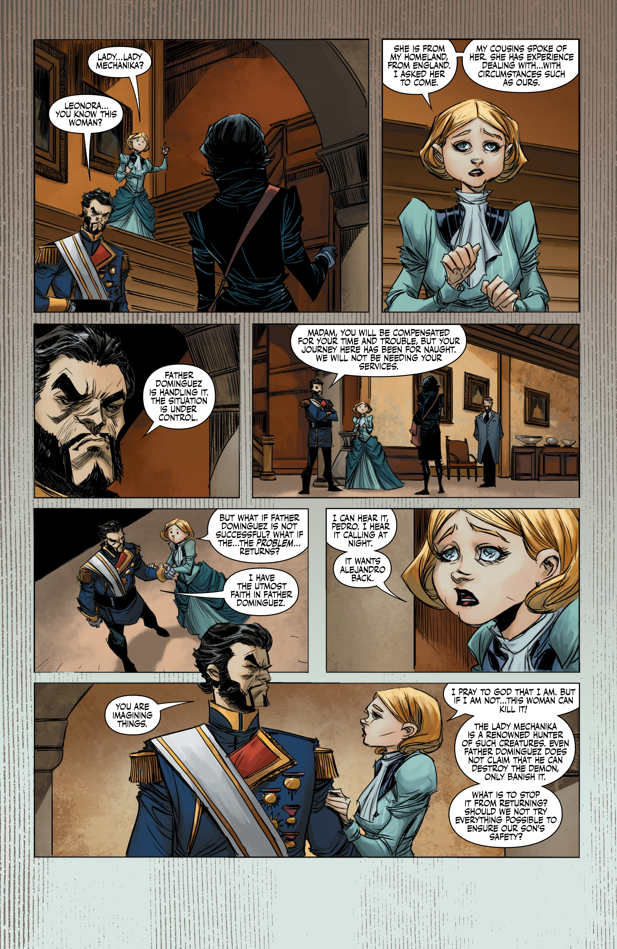 Read online Lady Mechanika: Sangre comic -  Issue #1 - 14