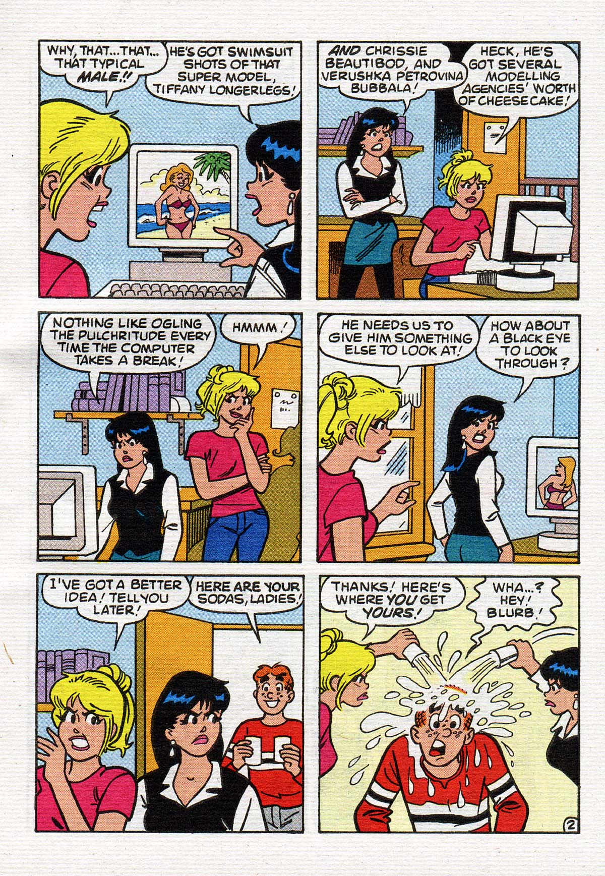 Read online Betty and Veronica Digest Magazine comic -  Issue #148 - 28