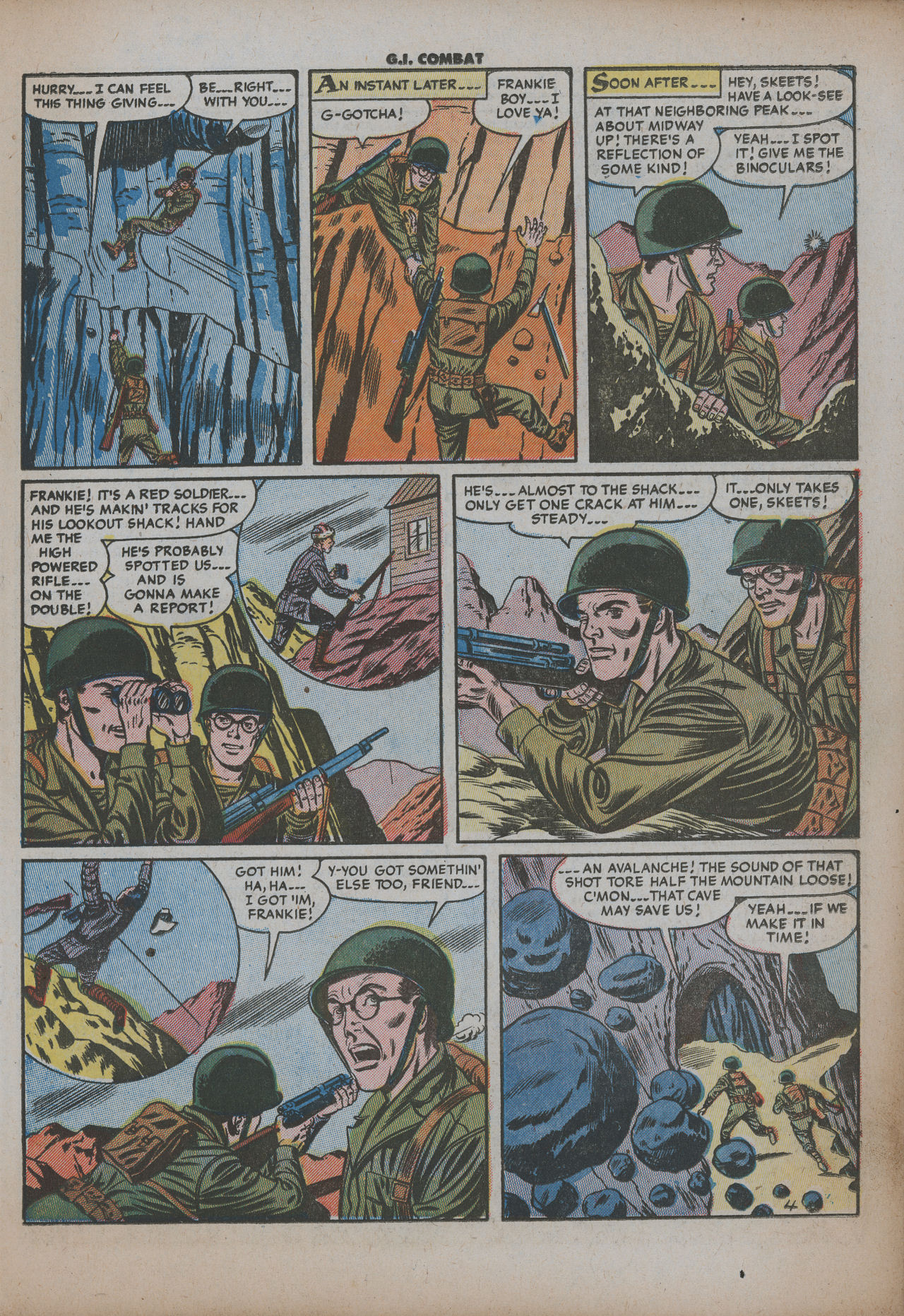 Read online G.I. Combat (1952) comic -  Issue #17 - 21