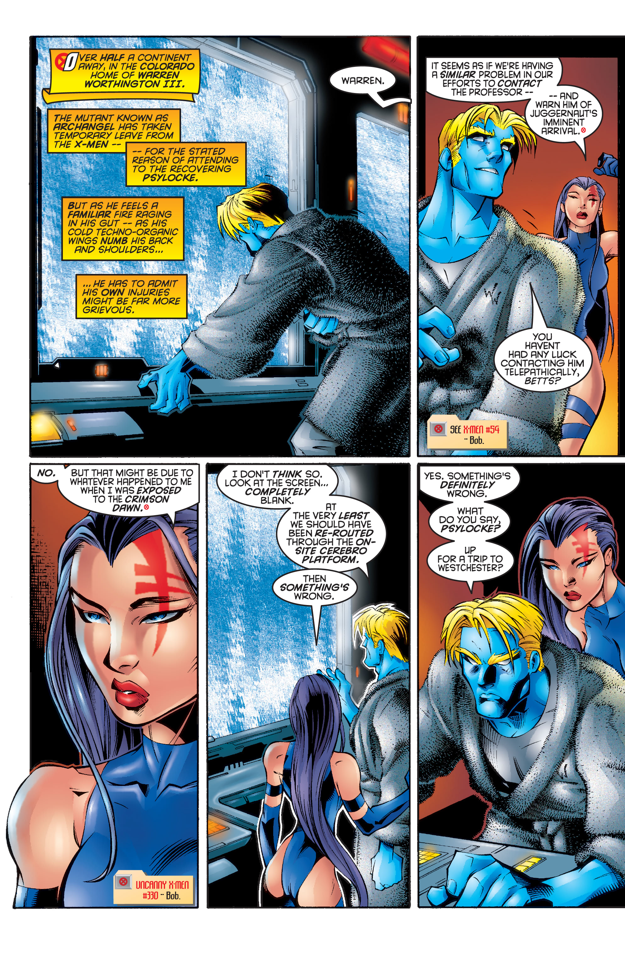 Read online X-Men Milestones: Onslaught comic -  Issue # TPB (Part 1) - 58