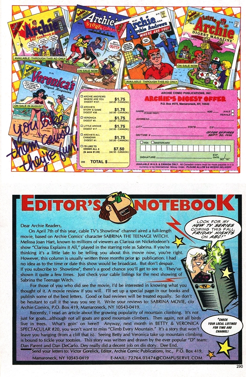 Read online Betty And Veronica: Summer Fun (1994) comic -  Issue #3 - 32