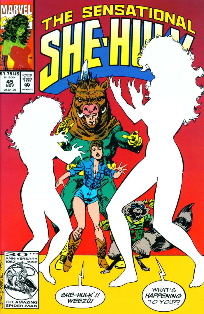 Read online The Sensational She-Hulk comic -  Issue #45 - 1