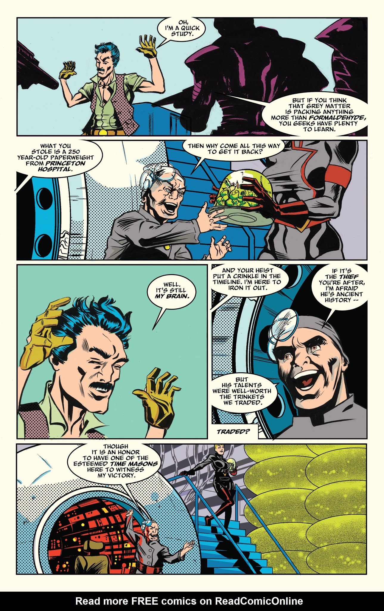 Read online Albert Einstein: Time Mason comic -  Issue #1 - 7