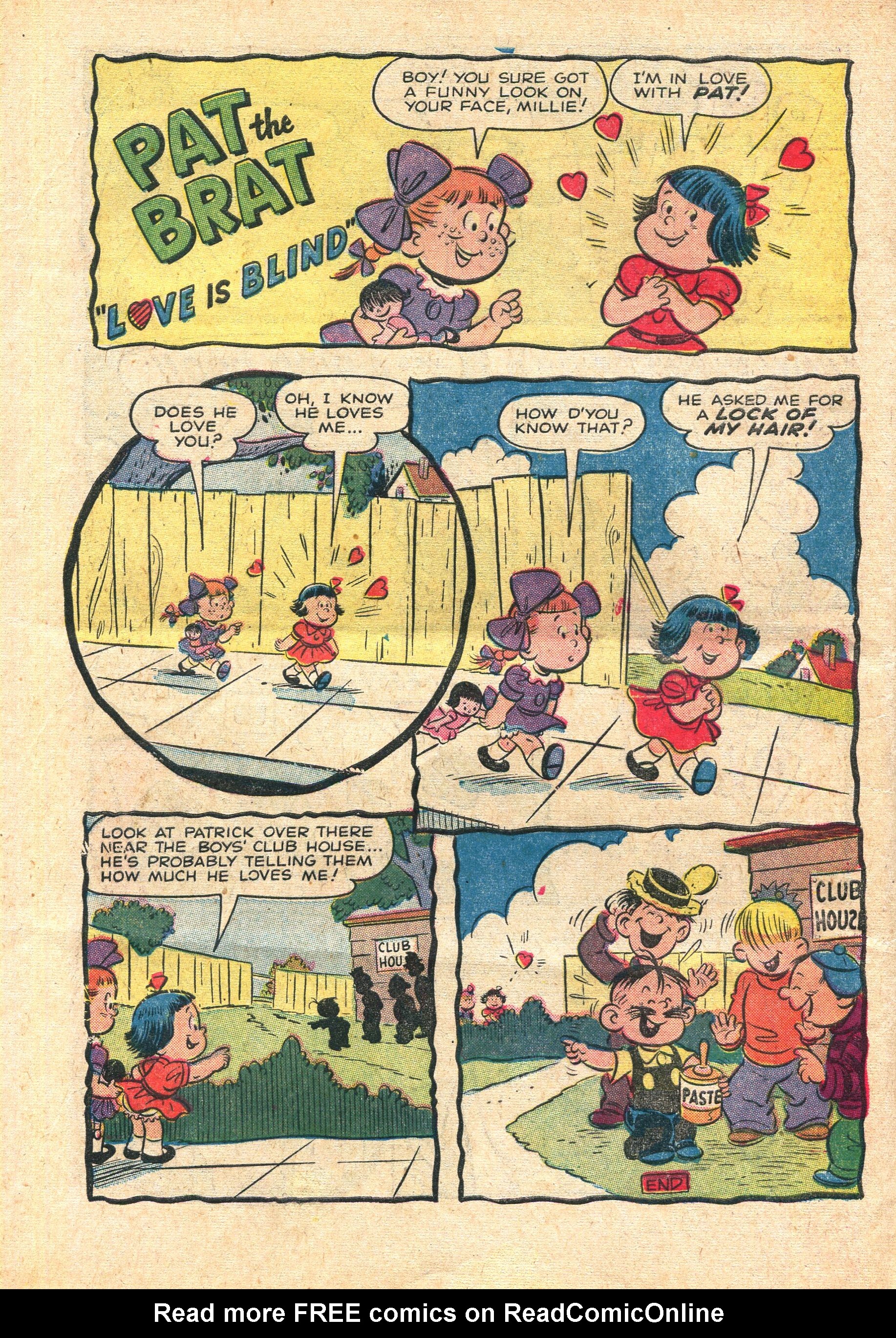 Read online Pat the Brat comic -  Issue #4 - 8