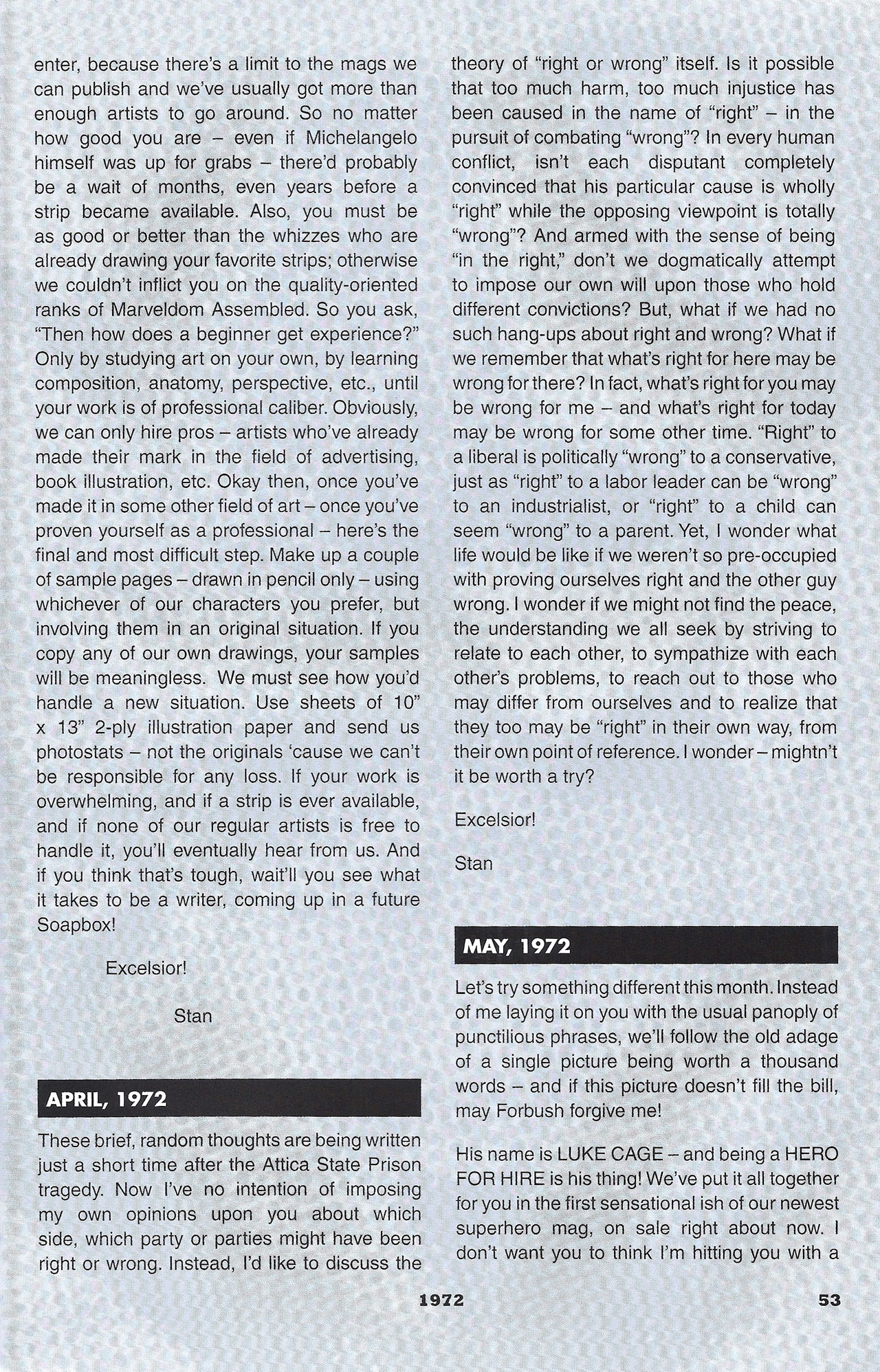 Read online Stan's Soapbox: The Collection comic -  Issue # TPB - 46