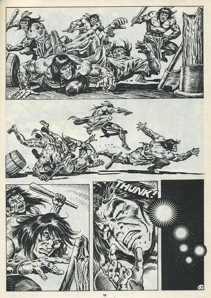 Read online The Savage Sword Of Conan comic -  Issue #167 - 21