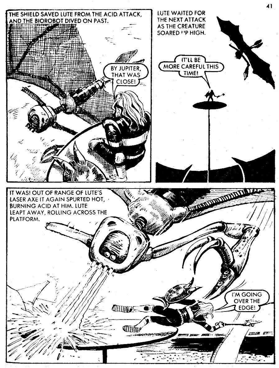 Read online Starblazer comic -  Issue #1 - 41